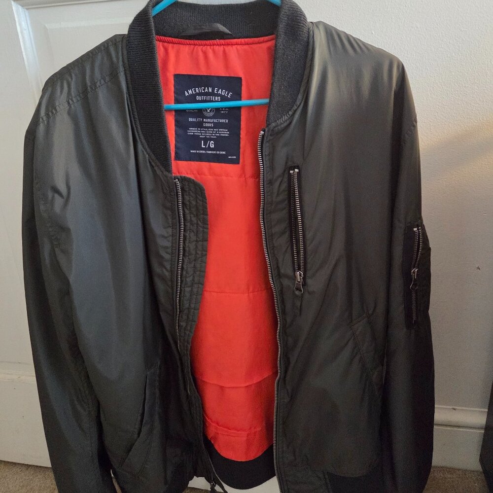 American Eagle Men's bomber jacket size Large